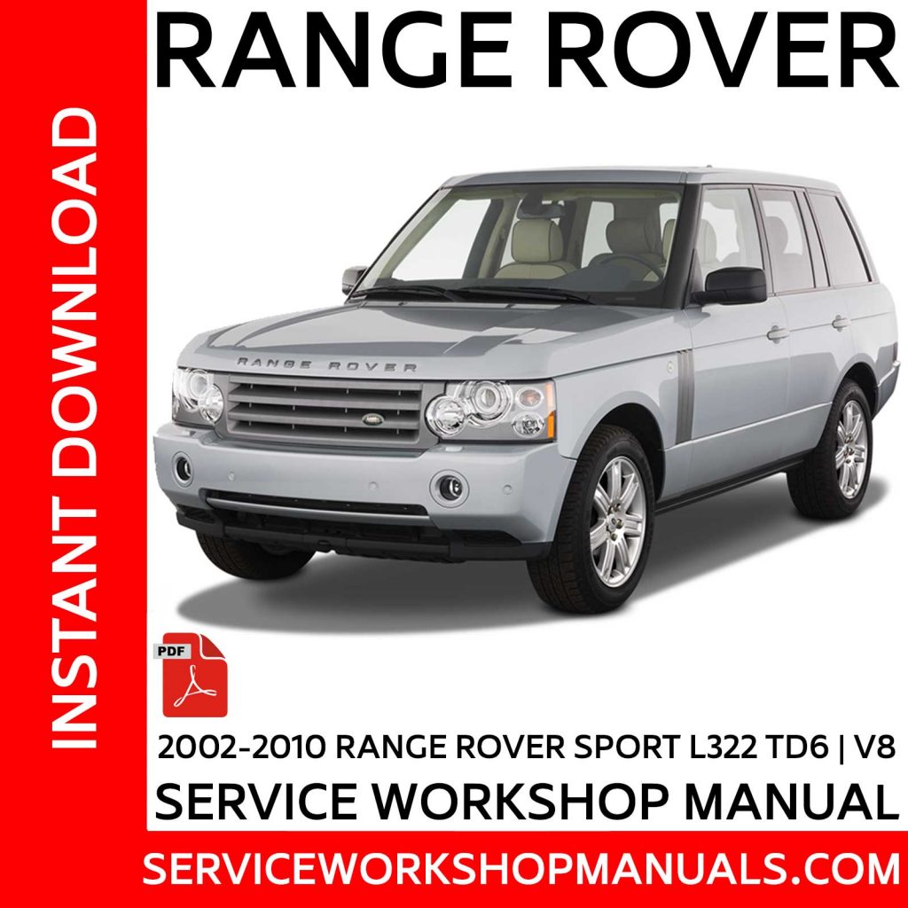 Range Rover L Td V Service Workshop Manual Service