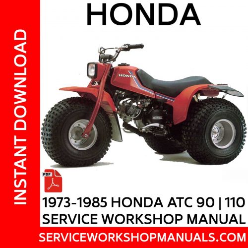 1973-1985 Honda ATC 90 | 110 Service Workshop Manual