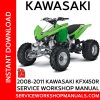 2008-2011 Kawasaki KFX450R Service Workshop Manual