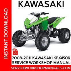 2008-2011 Kawasaki KFX450R Service Workshop Manual
