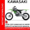 2008-2011 Kawasaki KLX450R Service Workshop Manual
