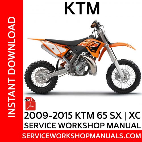 2009-2015 KTM65 SX-XC Service Workshop Manual