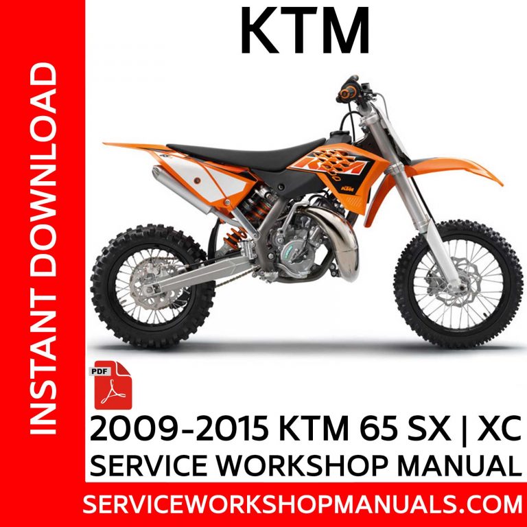 2014 KTM RC 125 Service Manual Service Manuals