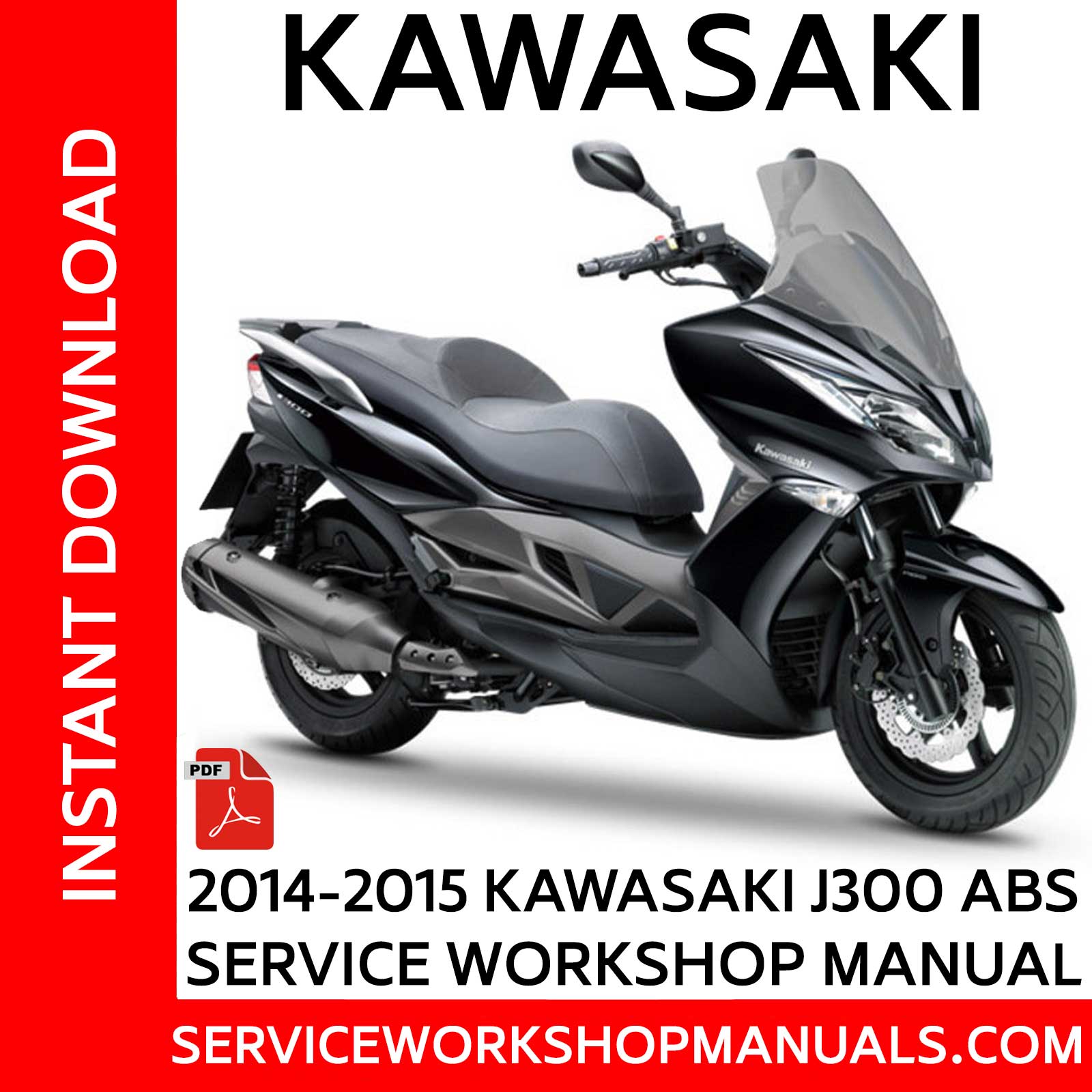2014-2015 Kawasaki J300 Workshop Manual - Service Workshop Manuals