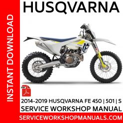 Husqvarna FE 450 | 501 | S 2014-2019 Service Workshop Manual