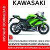 2017-2018 Kawasaki Z1000SX | Ninja 1000 Service Workshop Manual
