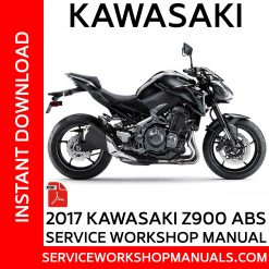 2017 Kawasaki Z900 ABS Service Workshop Manual