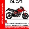 Ducati 1100 Hypermotard | S Service Workshop Manual