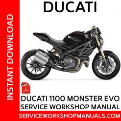 Ducati 1100 Monster EVO Service Workshop Manual