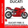 Ducati 1198 | S Service Workshop Manual
