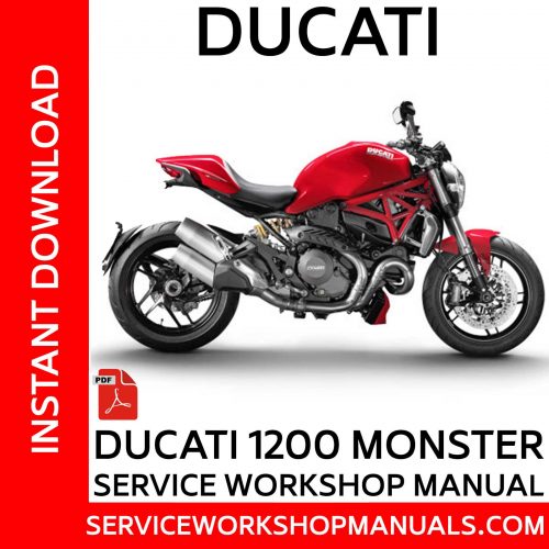 Ducati 1200 Monster Service Workshop Manual