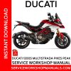 Ducati 1200 Multistrada Pikes Peak Service Workshop Manual