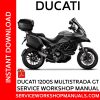 Ducati 1200S Multistrada GT Service Workshop Manual