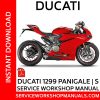 Ducati 1299 Panigale | S Service Workshop Manual