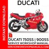 Ducati 750SS | 900SS Service Workshop Manual
