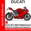 Ducati 959 Panigale Service Workshop Manual