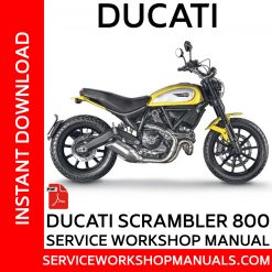Ducati Scrambler 800 Service Workshop Manual