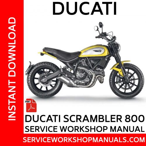 Ducati Scrambler 800 Service Workshop Manual