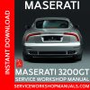 Maserati 3200GT Service Workshop Manual