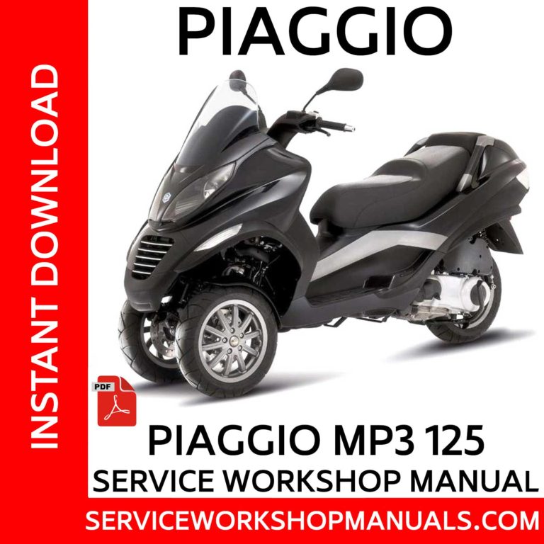 Piaggio MP3 500ie LT 20112015 Service