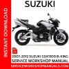 Suzuki GSX 1300 B-King 2007-2012 Service Workshop Manual