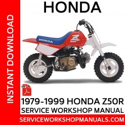 1979-1999 Honda Z50R Service Workshop Manual