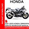 Honda CBR600F4i 2001-2003 Service Workshop Manual