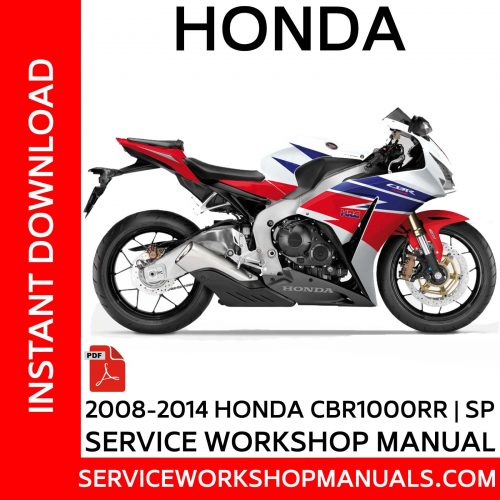 2008-2014 Honda CBR1000RR | SP Service Workshop Manual