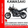 2012 Kawasaki Versys 1000 Service Workshop Manual