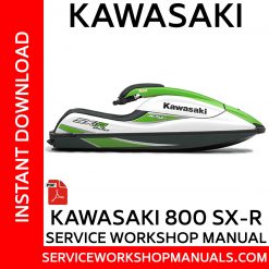 Kawasaki 800 SX-R Service Workshop Manual