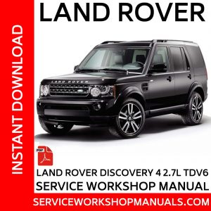 Range Rover Evoque L538 2011-2018 Service Workshop Manual - Service ...