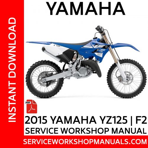 Yamaha YZ125 | F2 2015 Service Workshop Manual