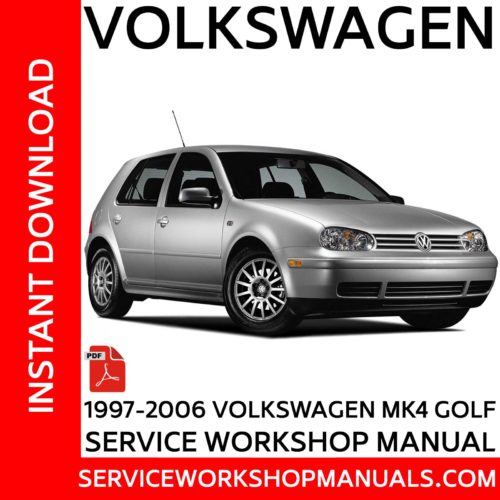 Volkswagen Golf MK4 1997-2006 Service Workshop Manual