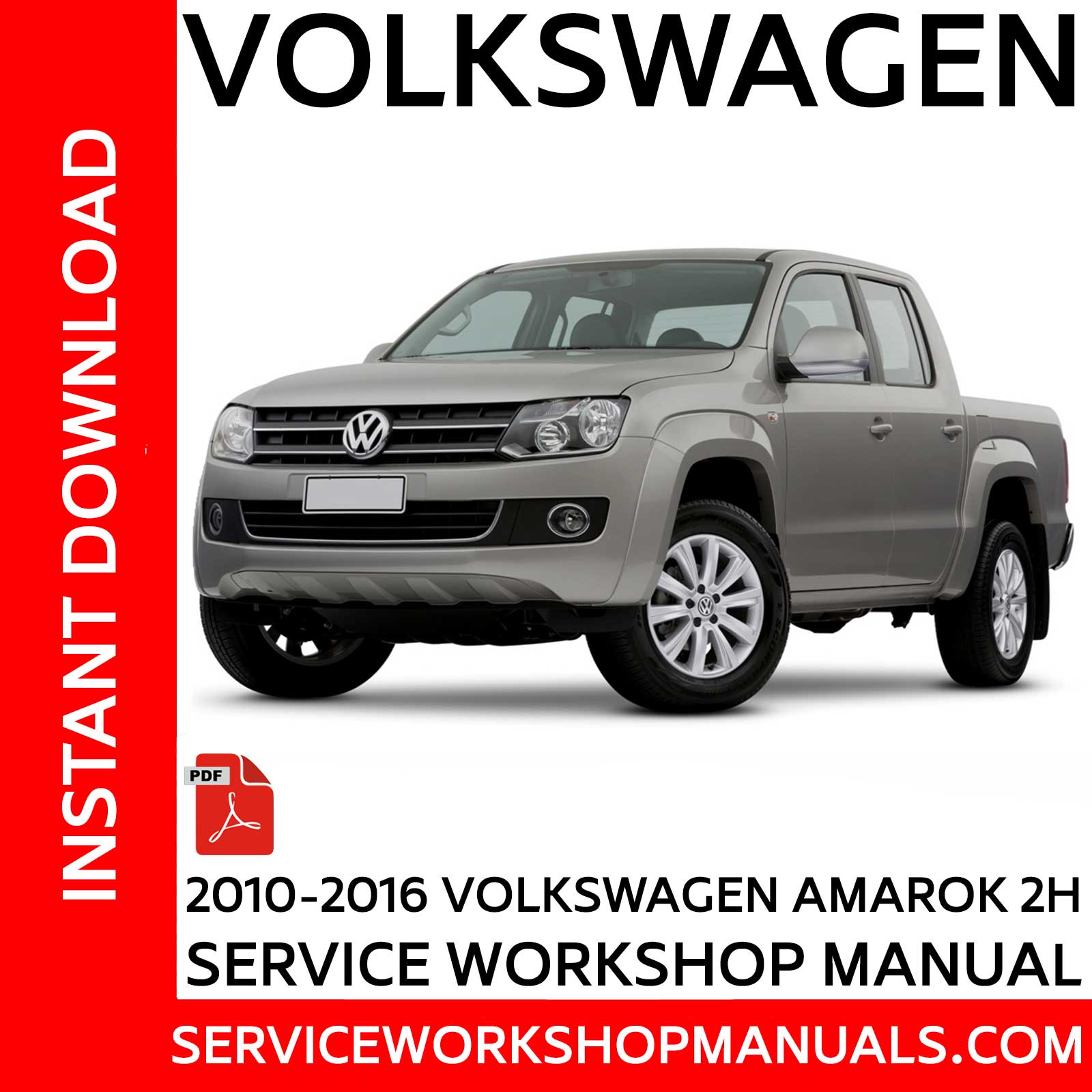 Volkswagen Amarok 2H 20102016 Service Manual Service