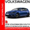 Volkswagen Golf R 2018 Service Workshop Manual