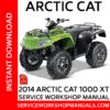 Arctic Cat 1000 XT 2014 Service Workshop Manual