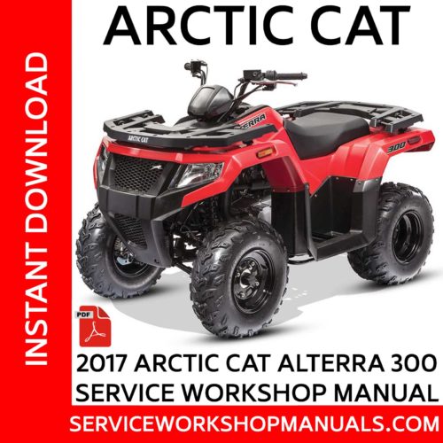 Arctic Cat Alterra 300 2017 Service Workshop Manual