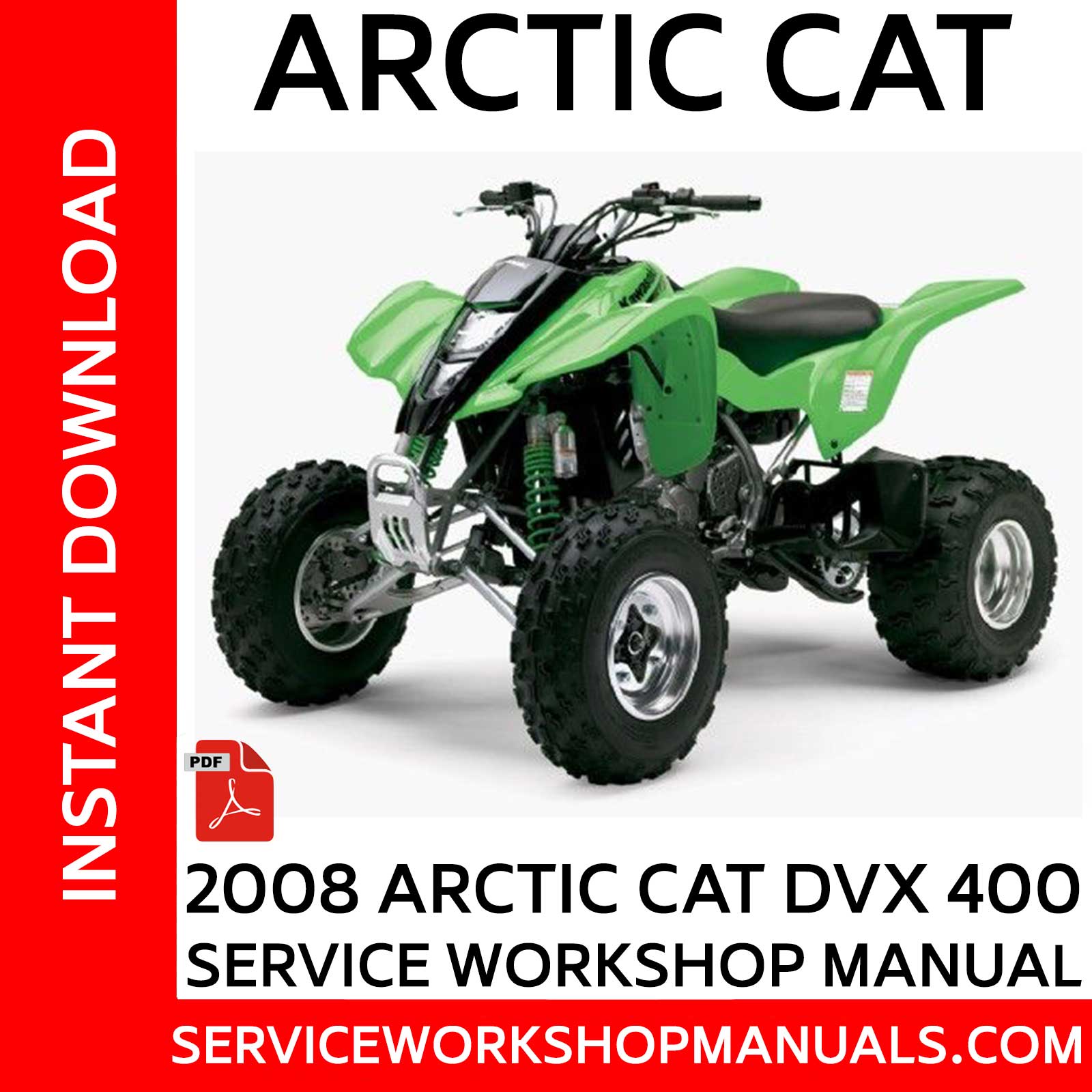 Arctic Cat DVX 400 2008 Service Manual Service Manuals