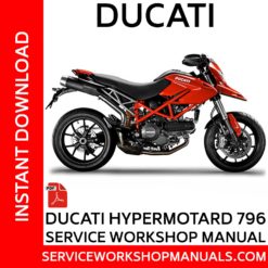 Ducati 796 Hypermotard Service Workshop Manual