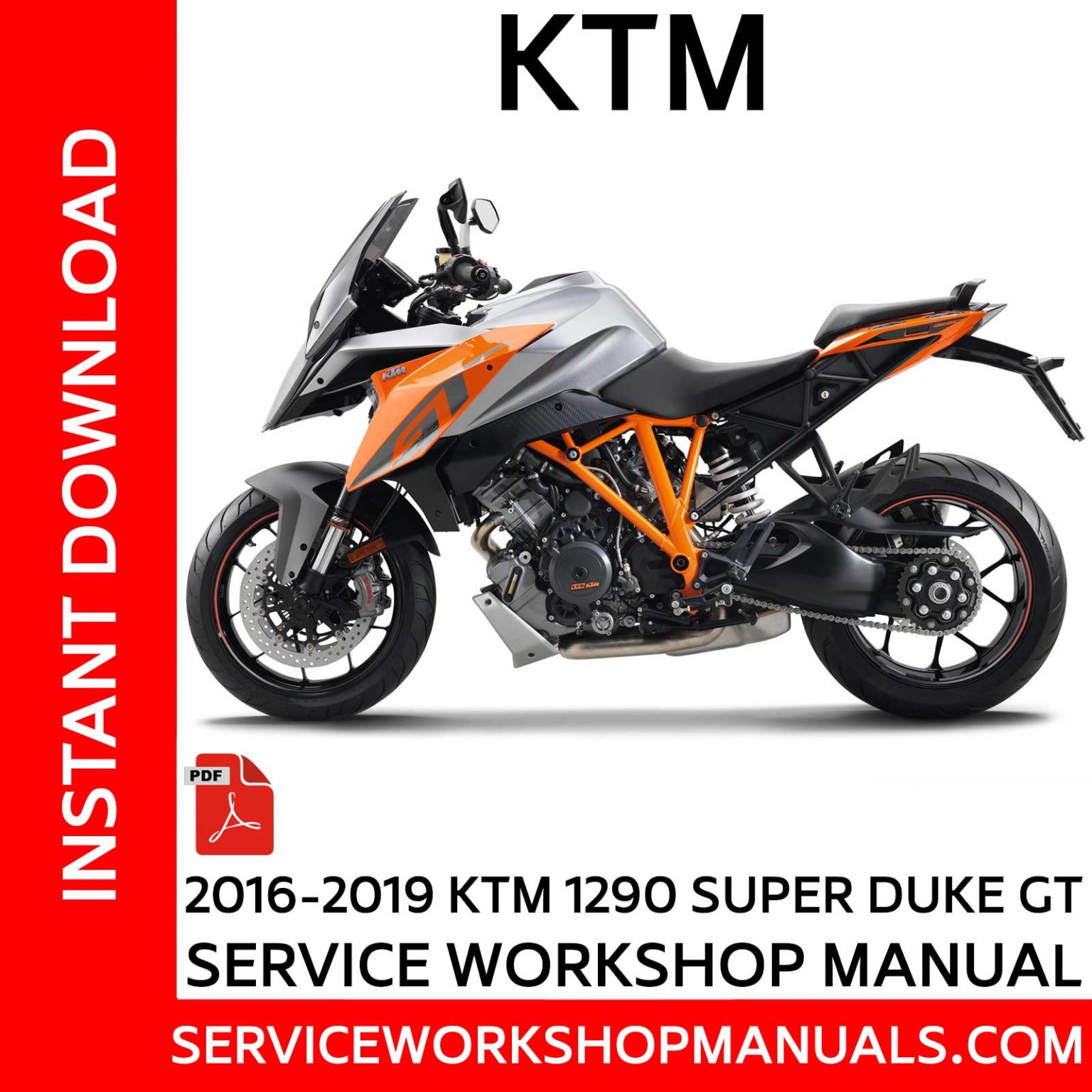 KTM 990 Supermoto R 2013 Service Workshop Manual - Service Workshop Manuals