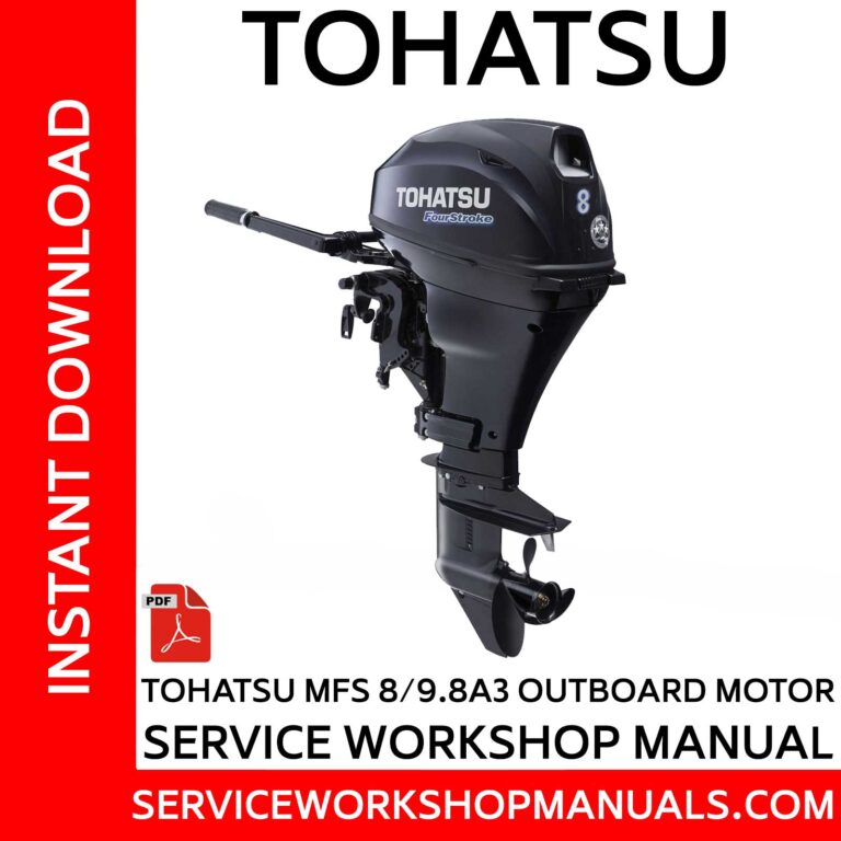 Tohatsu Outboard Motor Parts Manual