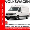 Volkswagen Crafter | MAN TGE 2017 Onwards Service Workshop Manual
