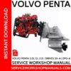 Volvo Penta 3.0L GL, GS + SX-A - DPS-A Drives Service Workshop Manual