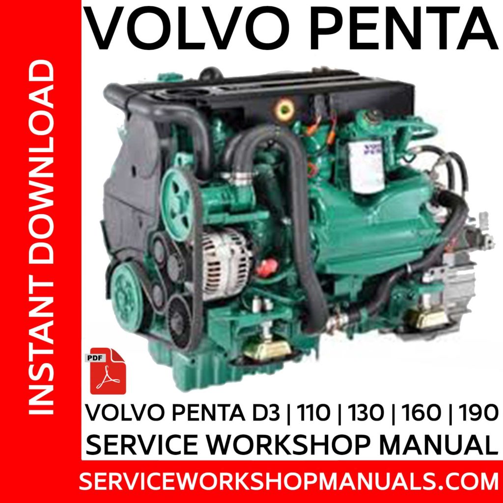 Volvo Penta KAD TAMD KAMD 31, 32, 41, 42, 43, 44, 300 Series Engine ...