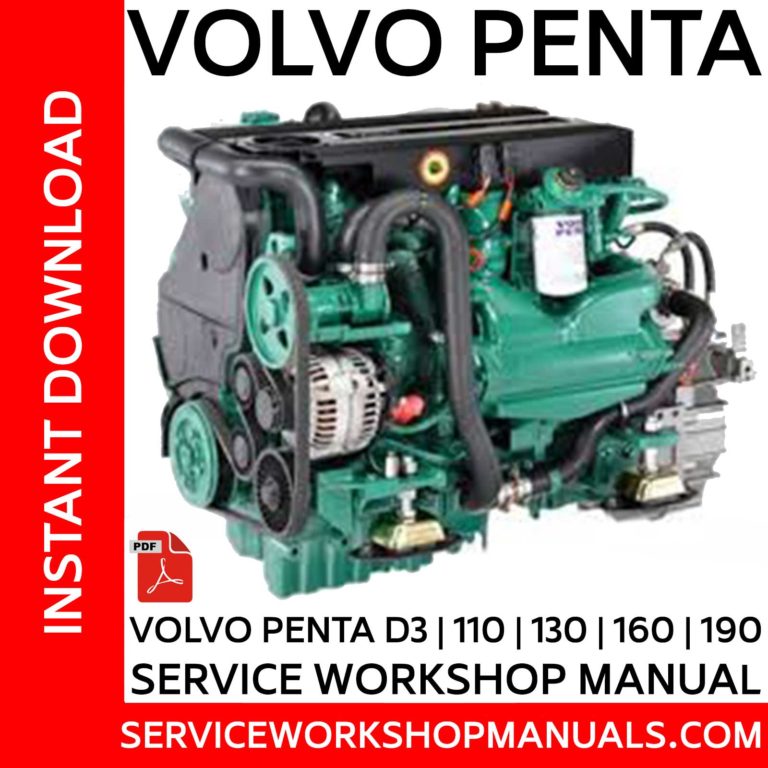 Volvo Penta D2-55 | D2-75 And Sailboat Drives Service Workshop Manual ...