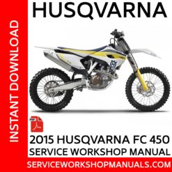 Husqvarna FC 450 2015 Service Workshop Manual