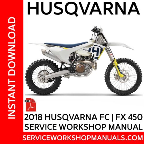 Husqvarna FC | FX 450 2018 Service Workshop Manual