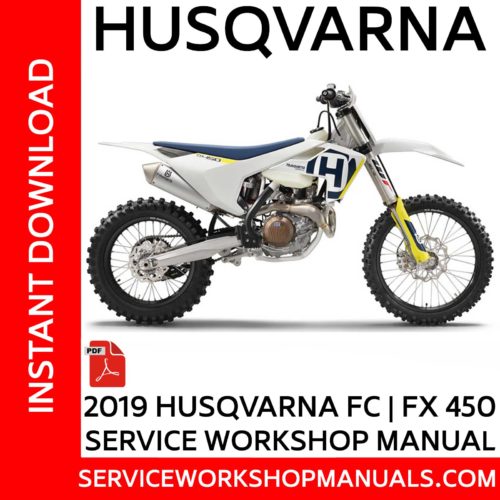 Husqvarna FC | FX 450 2019 Service Workshop Manual