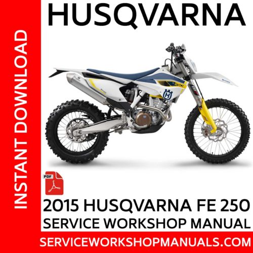 Husqvarna FE 250 2015 Service Workshop Manual