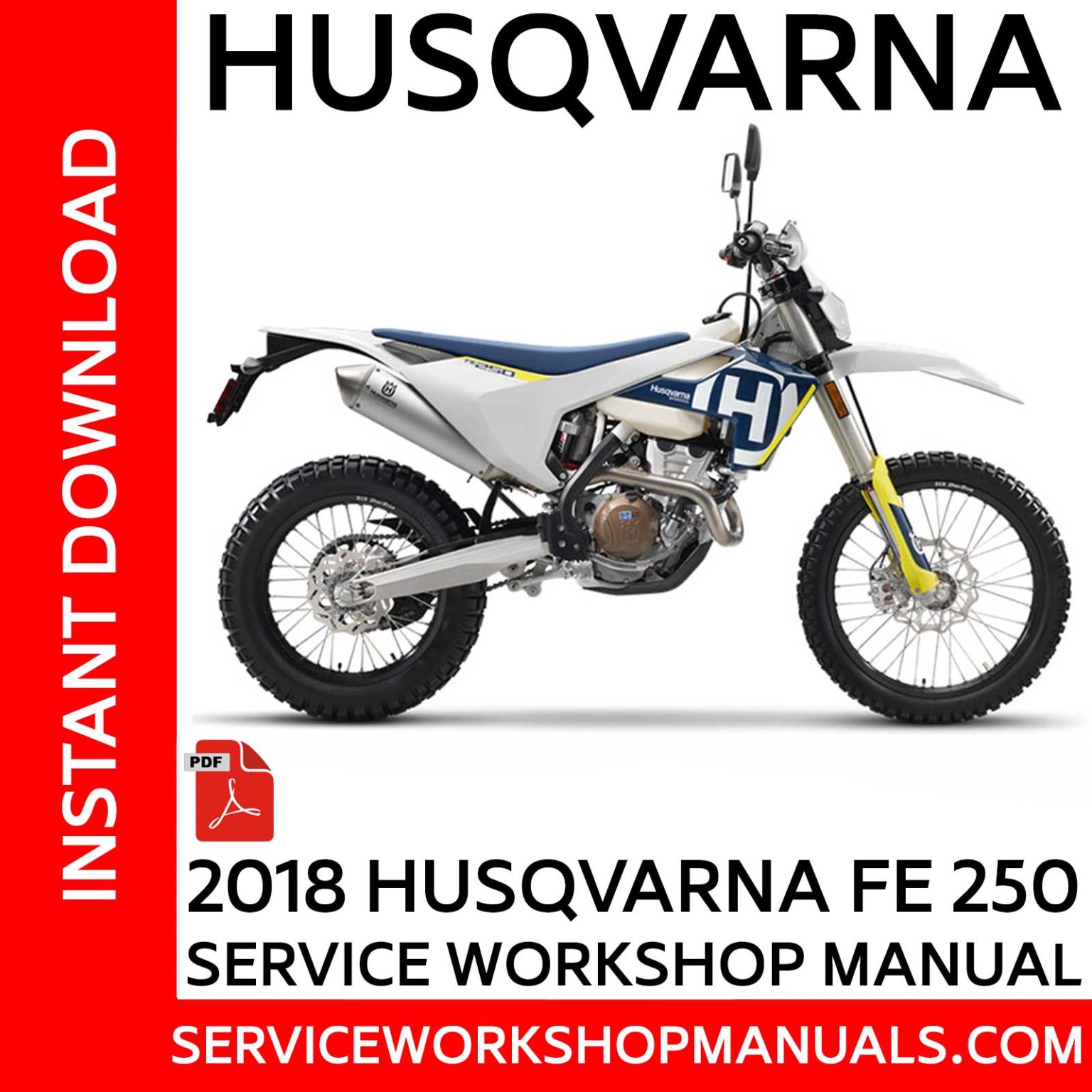 Husqvarna FE 450 | 501 | S 2014-2019 Service Workshop Manual - Service